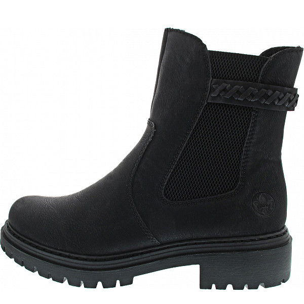 Rieker Stiefelette schwarz