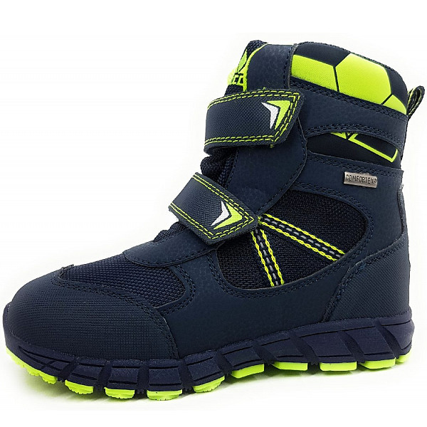 Lico Lappland V Stiefel marine/ lemon