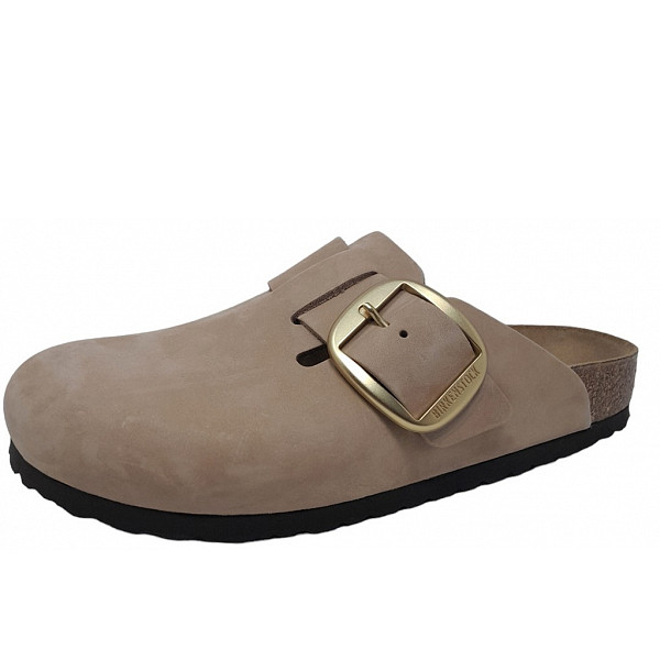 Birkenstock Boston Big Buckle Clogs sandcastle