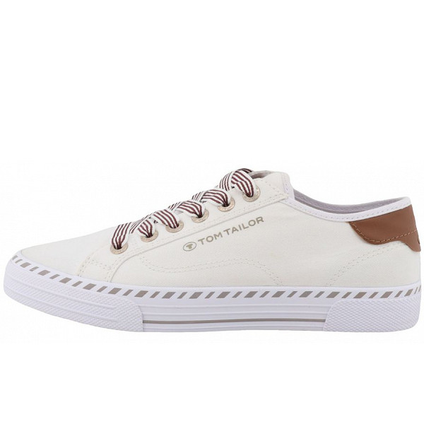 Tom Tailor Schnürschuhe weiß