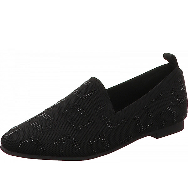 La Strada Slipper schwarz