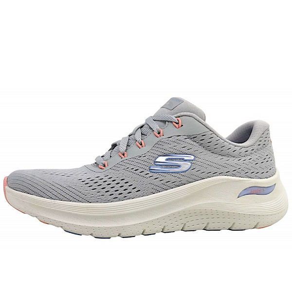 Skechers Arch Fit 2.0 Big League Laufschuh LGMT light gray/ multi