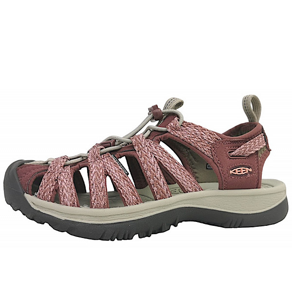 KEEN WHISPER Sandale Rose Brown/ Peach Parfait