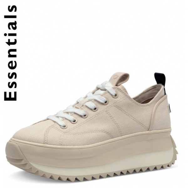 Tamaris schnürer Sneaker beige