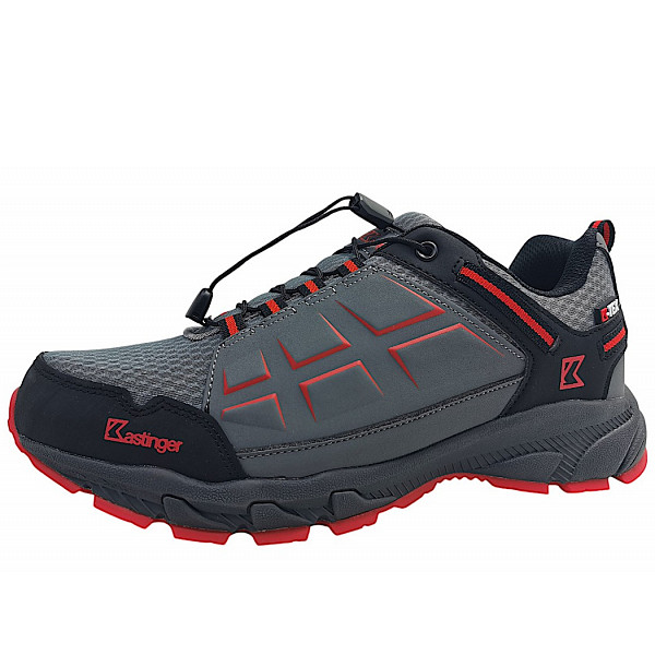 Kastinger FS-KOMPAR LOW Wanderschuh 2128 Steel Grey/Red