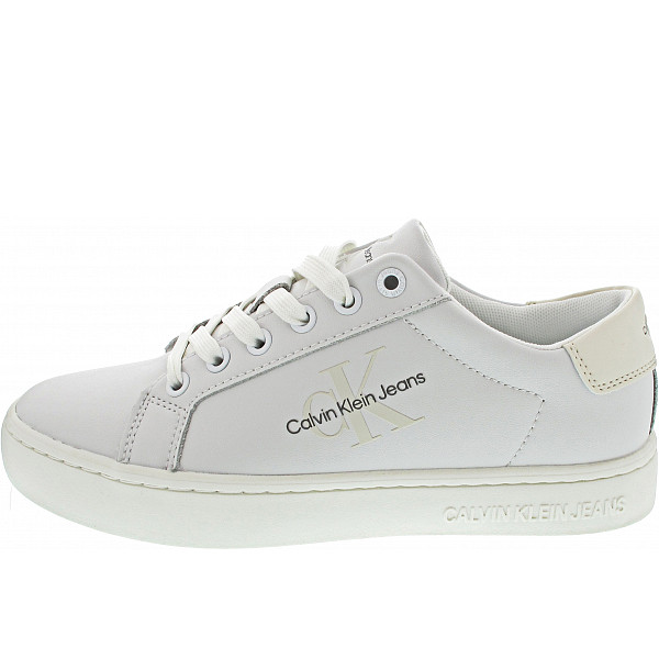 Calvin Klein Classic Cupsole Laceup Sneaker low bright white-creamy white