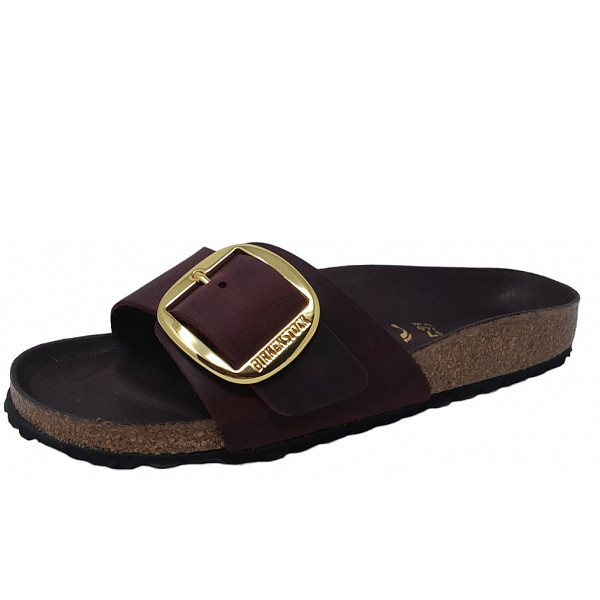 Birkenstock Madrid BIG BUCKLE Pantolette zinfandel (bordo)