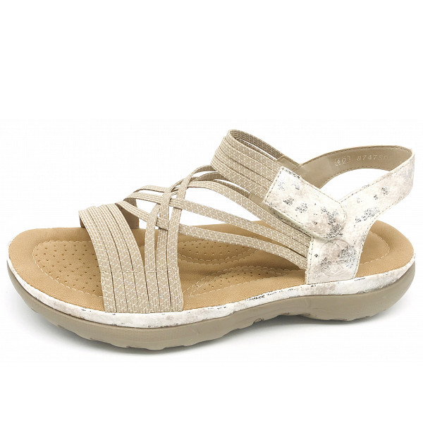 Rieker fsk damen sandalen Sandale beige