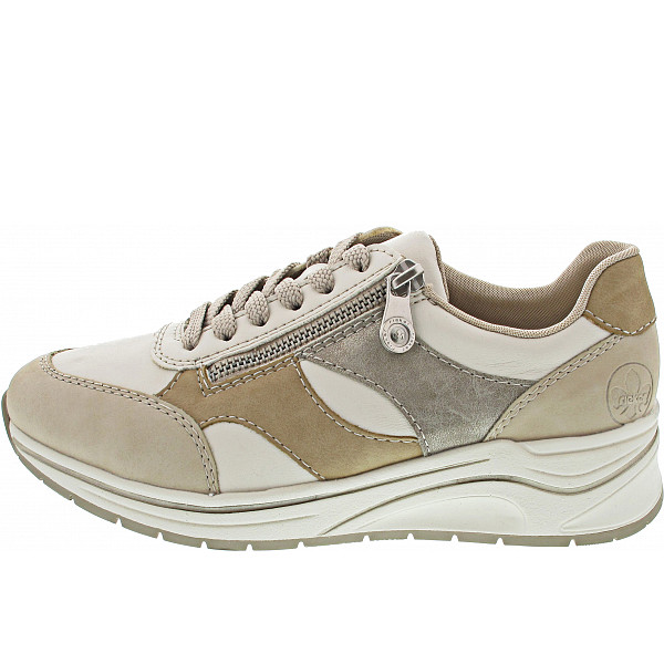 Rieker Sneaker low perle-porzellan-marble-pe