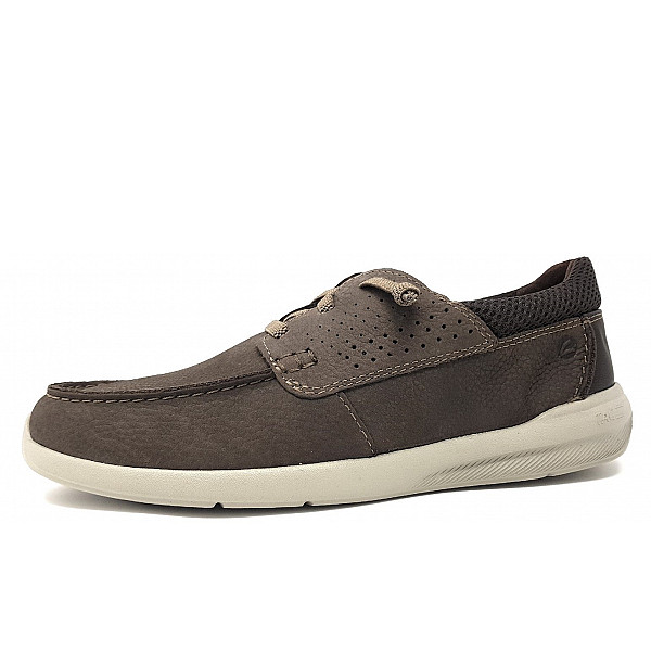 Clarks Gorwin Moc Slipper 075 brown