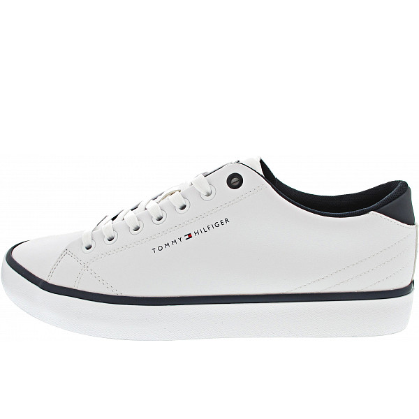 Tommy Hilfiger Hi Vulc Core Low Leather Sneaker white