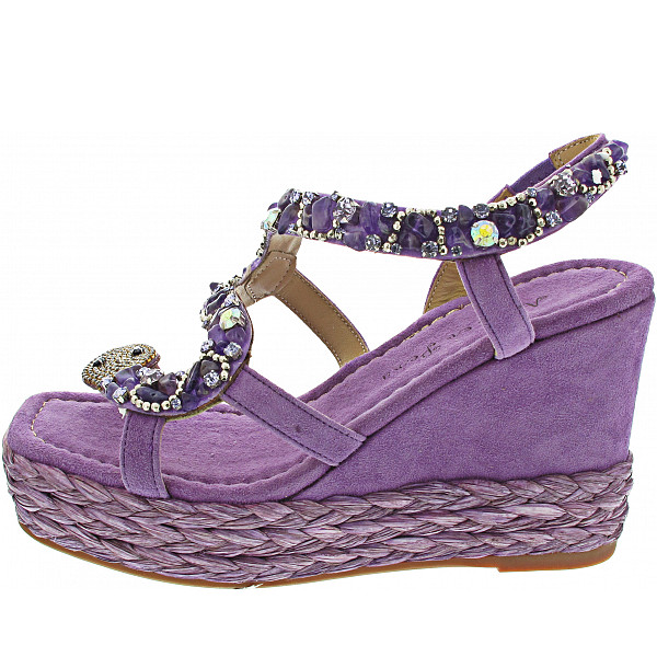 Alma en Pena Sandalette purple