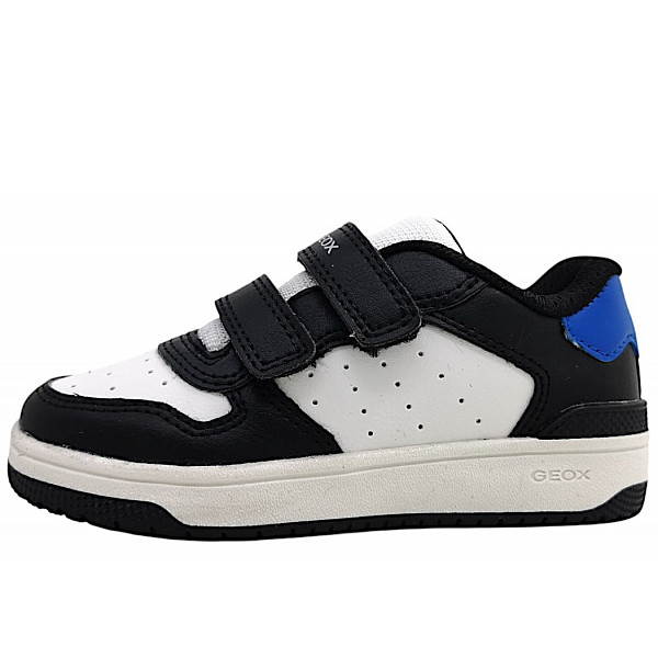 Geox Washiba Klettschuh black/white/royal C0245