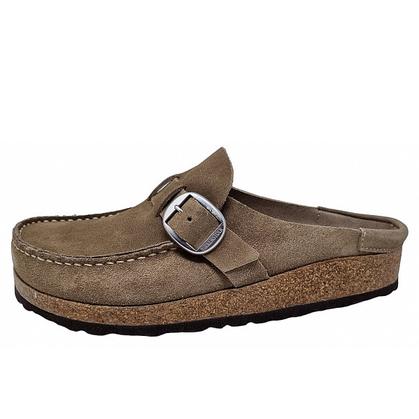 Birkenstock Buckley Pantolette gray taupe