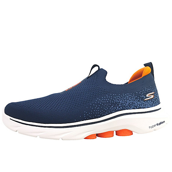 Skechers Go Walk 7 Slipper NVOR navy/orange