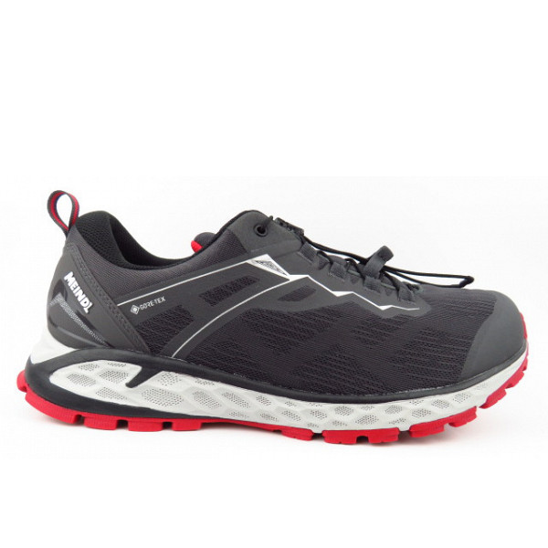 Meindl Power Walker 3 Wanderschuh anthrazit rot