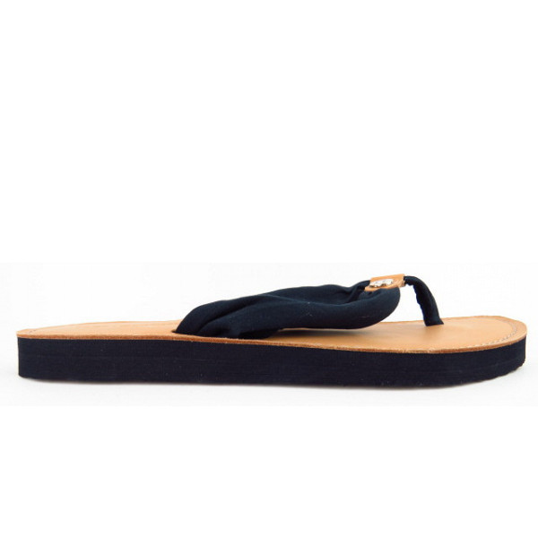 Tommy Hilfiger Footbed Beach Sandal blau Zehensteg blau