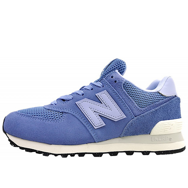 New Balance 574 sportlicher Schnürer blue indigo BLU