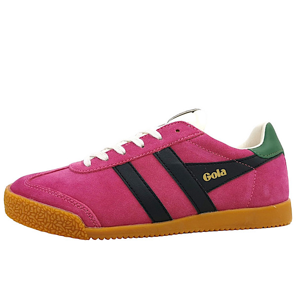 Gola Elan sportlicher Schnürer Fuchsia/ Black/ Evergreen