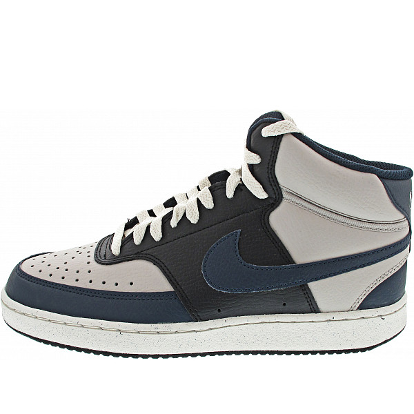 Nike Court Vision Mid Next Nat Sneaker high lt iron ore-armory navy