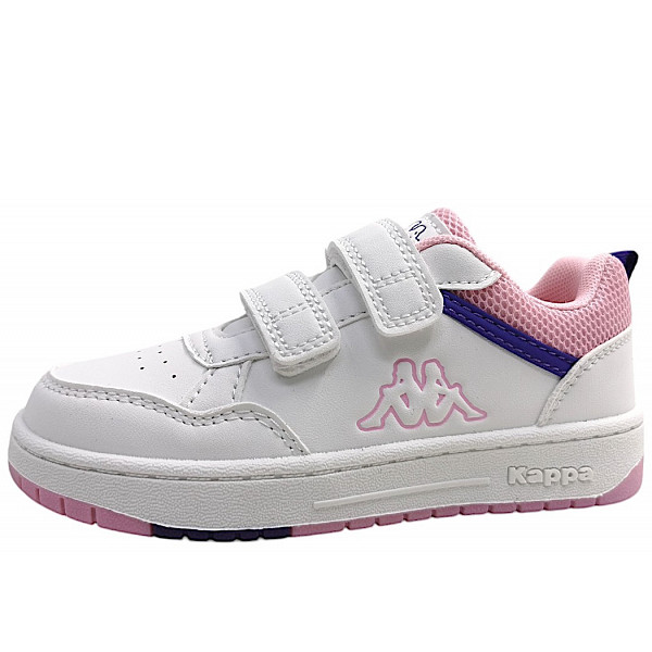 Kappa Sneaker white/viola/rosa