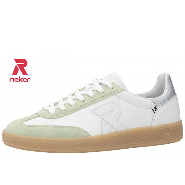 Rieker Schnürschuhe weiß