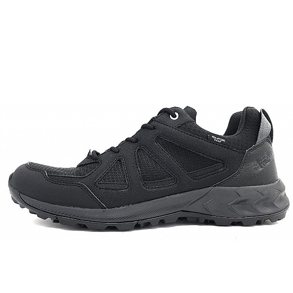 Jack Wolfskin Woodland 2 Tex. low M Wanderschuh 6000 Black