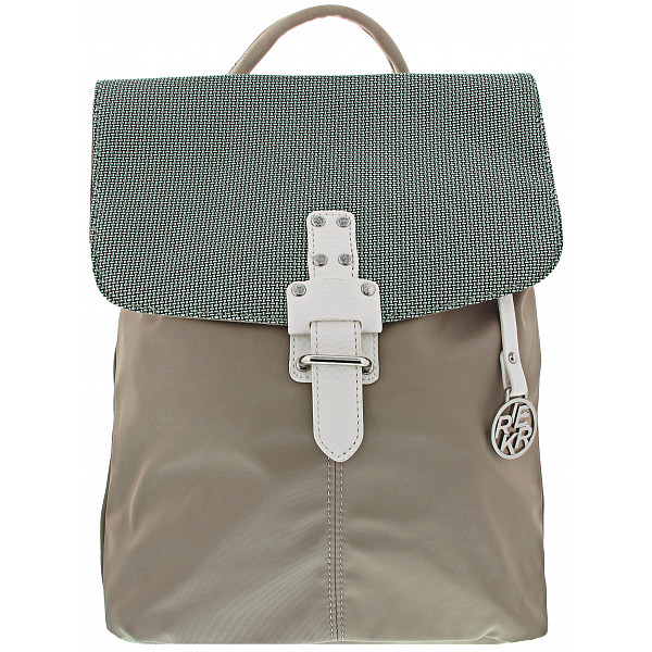 Rieker Rucksack beige/mint/bianco