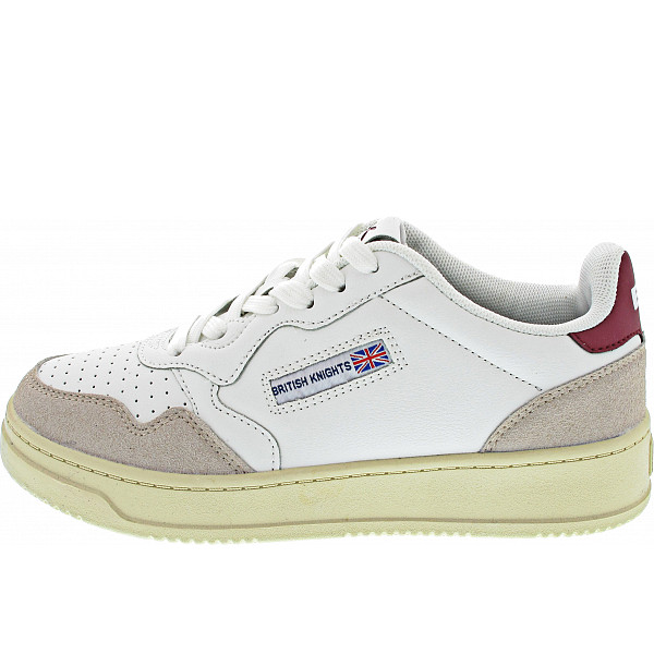 British Knights Sneaker white-burgundy