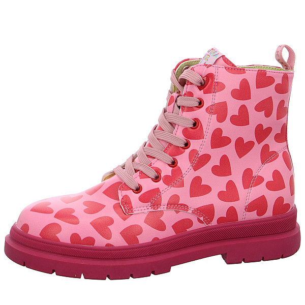 Garvalin Mat Schnürstiefel rosa