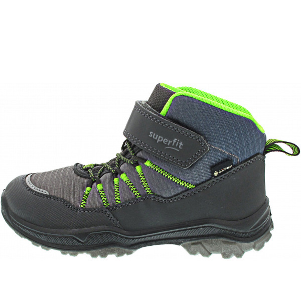 Superfit JUPITER Klettstiefel GRAU/HELLGRÜN