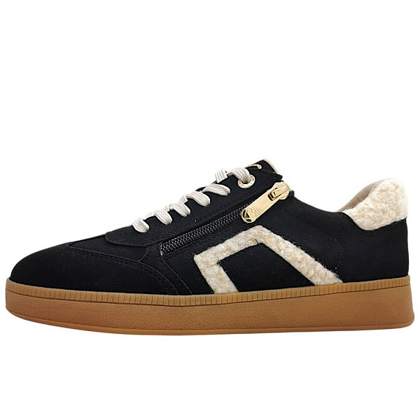 Marco Tozzi sportlicher Schnürer black comb. 098