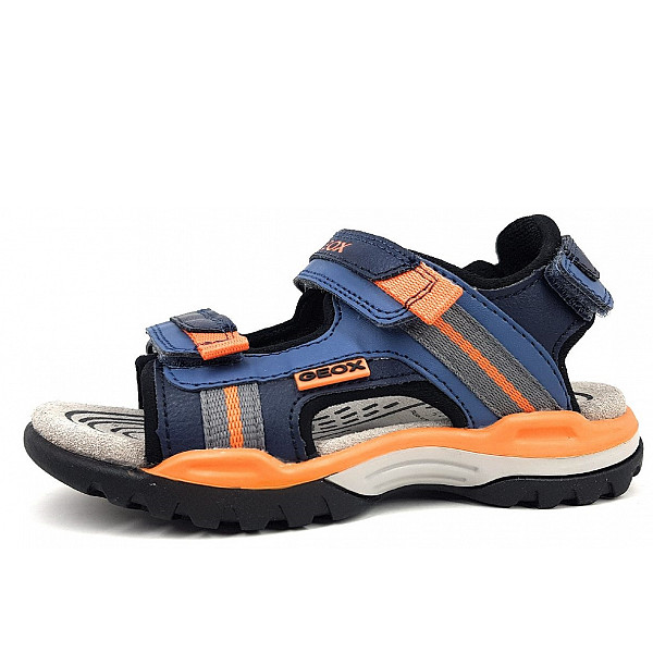 Geox 01554 Borealis Sandale C4K2T Navy/Orange