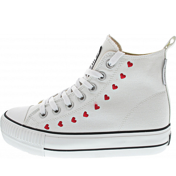 British Knights Kaya Mid Sneaker high white-hearts