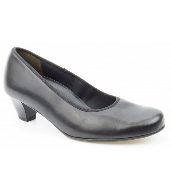 Semler Soft Anilin schwarz Pumps Schwarz