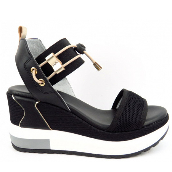 Nero Giardini Tamigi nero Sandale schwarz