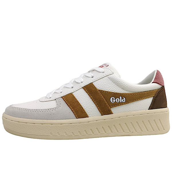 Gola Grandslam Schnürer WT203 white/suger brown