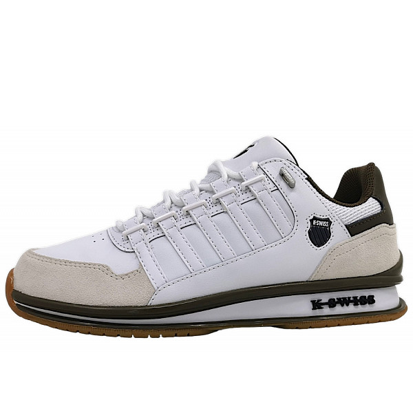 K-Swiss Rinzler GT sportlicher Schnürer 912- White/Teak/Gum-M