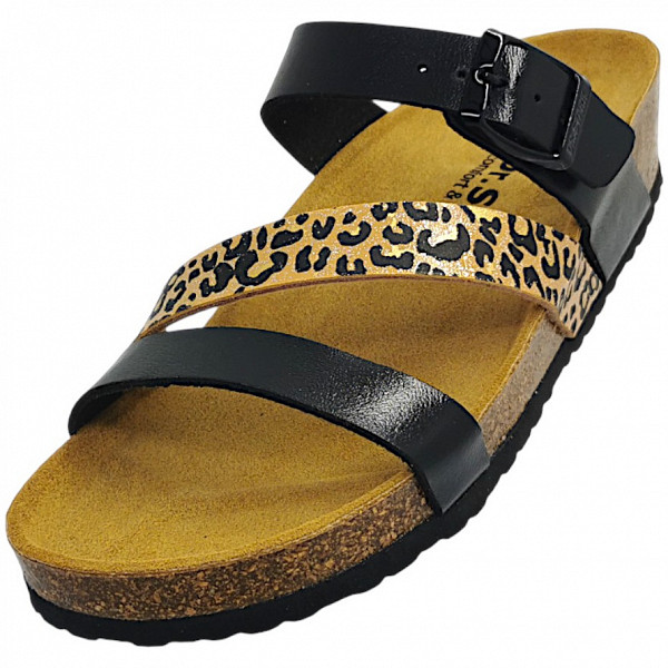 Dr. Stark Pantolette black/leo