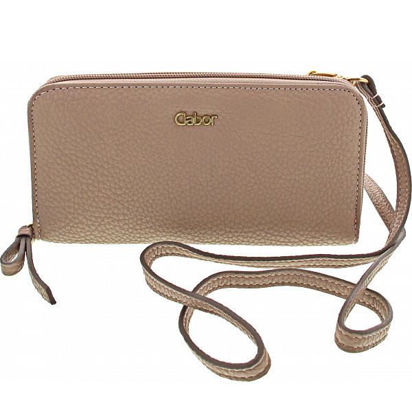 Gabor Gela Long Zip Wallet Geldbeutel rose