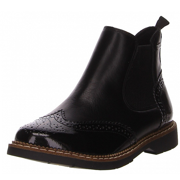 s.Oliver stiefel Stiefelette schwarz kombi.