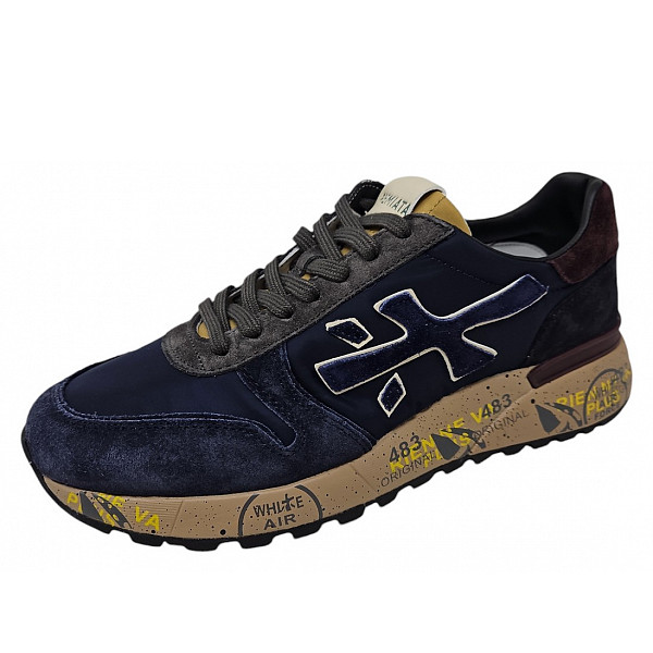 Premiata Premiata Sneaker blau braun