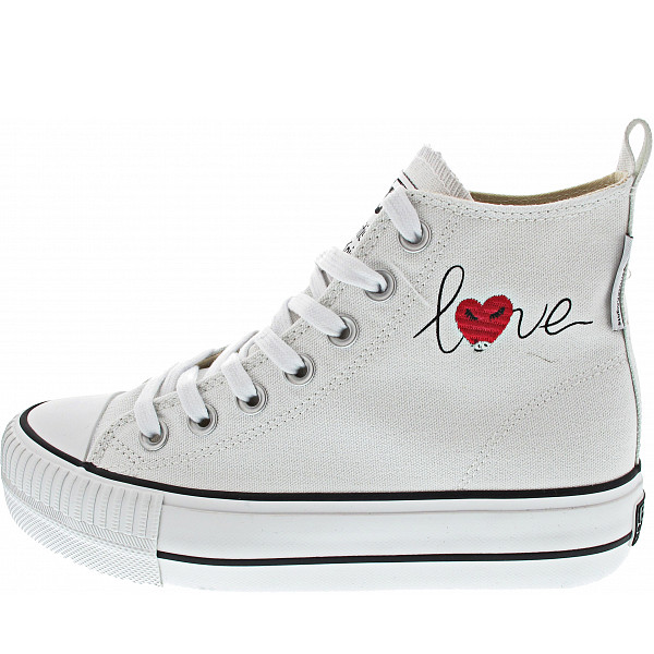 British Knights Sneaker high white-love