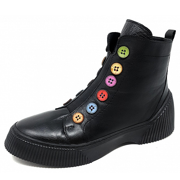 Gemini Anilina Kurzstiefel 009 schwarz