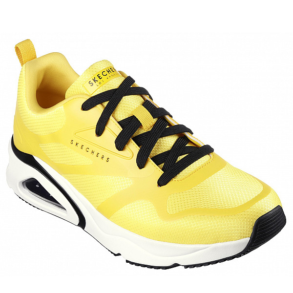 Skechers Tres Air Uno Sneaker yellow white