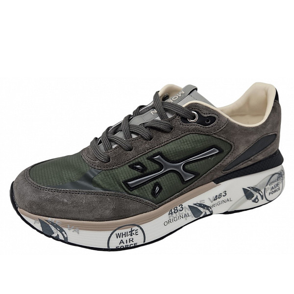 Premiata Premiata Timless Trainers Sneaker grau grün