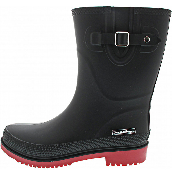 Bockstiegel Gummistiefel schwarz-rot