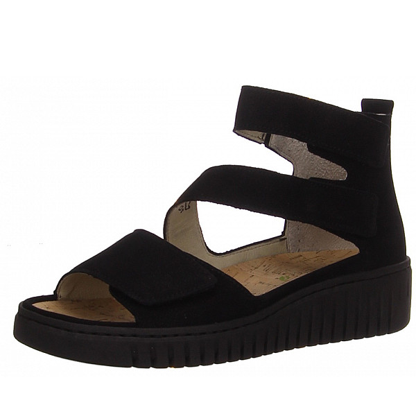 Waldläufer h-willow Sandalette schwarz