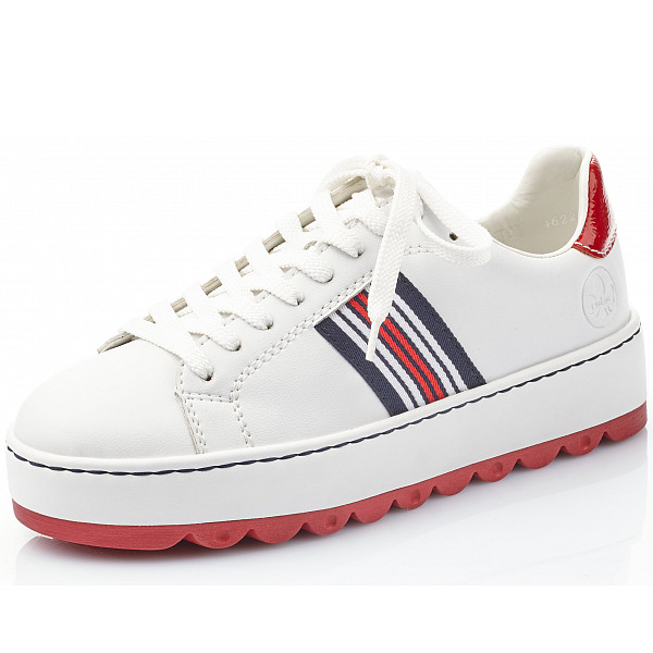 Rieker Sneaker weiss/ flamme