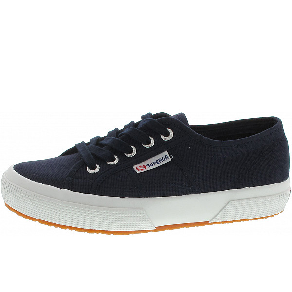 Superga sportliche Schnürer navy-FWhite